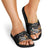 Custom Rugby Southern Hemisphere Slide Sandals Argentina AUNZ South Africa Mascot Black - Wonder Print Shop
