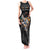 Custom Rugby Southern Hemisphere Tank Maxi Dress Argentina AUNZ South Africa Mascot Black - Wonder Print Shop