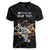 Custom Rugby Southern Hemisphere Women V-Neck T-Shirt Argentina AUNZ South Africa Mascot Black - Wonder Print Shop
