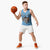 Custom Rugby Southern Hemisphere Basketball Jersey Argentina AUNZ South Africa Mascot Blue - Wonder Print Shop