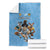 Custom Rugby Southern Hemisphere Blanket Argentina AUNZ South Africa Mascot Blue - Wonder Print Shop