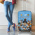 Custom Rugby Southern Hemisphere Luggage Cover Argentina AUNZ South Africa Mascot Blue - Wonder Print Shop