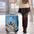 Custom Rugby Southern Hemisphere Luggage Cover Argentina AUNZ South Africa Mascot Blue - Wonder Print Shop