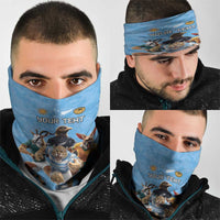 Custom Rugby Southern Hemisphere Neck Gaiter Argentina AUNZ South Africa Mascot Blue - Wonder Print Shop