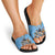 Custom Rugby Southern Hemisphere Slide Sandals Argentina AUNZ South Africa Mascot Blue - Wonder Print Shop