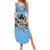 Custom Rugby Southern Hemisphere Summer Maxi Dress Argentina AUNZ South Africa Mascot Blue - Wonder Print Shop
