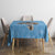Custom Rugby Southern Hemisphere Tablecloth Argentina AUNZ South Africa Mascot Blue - Wonder Print Shop