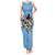Custom Rugby Southern Hemisphere Tank Maxi Dress Argentina AUNZ South Africa Mascot Blue - Wonder Print Shop