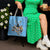 Custom Rugby Southern Hemisphere Tote Bag Argentina AUNZ South Africa Mascot Blue - Wonder Print Shop