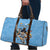 Custom Rugby Southern Hemisphere Travel Bag Argentina AUNZ South Africa Mascot Blue - Wonder Print Shop