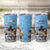 Custom Rugby Southern Hemisphere Tumbler Cup Argentina AUNZ South Africa Mascot Blue - Wonder Print Shop