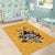 Custom Rugby Southern Hemisphere Area Rug Argentina AUNZ South Africa Mascot Gold - Wonder Print Shop