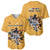 Custom Rugby Southern Hemisphere Baseball Jersey Argentina AUNZ South Africa Mascot Gold - Wonder Print Shop