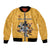 Custom Rugby Southern Hemisphere Bomber Jacket Argentina AUNZ South Africa Mascot Gold - Wonder Print Shop