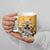 Custom Rugby Southern Hemisphere Ceramic Mug Argentina AUNZ South Africa Mascot Gold - Wonder Print Shop