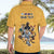 Custom Rugby Southern Hemisphere Hawaiian Shirt Argentina AUNZ South Africa Mascot Gold - Wonder Print Shop