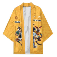 Custom Rugby Southern Hemisphere Kimono Argentina AUNZ South Africa Mascot Gold - Wonder Print Shop