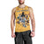 Custom Rugby Southern Hemisphere Men Tank Top Argentina AUNZ South Africa Mascot Gold - Wonder Print Shop