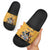 Custom Rugby Southern Hemisphere Slide Sandals Argentina AUNZ South Africa Mascot Gold - Wonder Print Shop