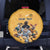 Custom Rugby Southern Hemisphere Spare Tire Cover Argentina AUNZ South Africa Mascot Gold - Wonder Print Shop