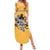 Custom Rugby Southern Hemisphere Summer Maxi Dress Argentina AUNZ South Africa Mascot Gold - Wonder Print Shop