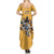 Custom Rugby Southern Hemisphere Summer Maxi Dress Argentina AUNZ South Africa Mascot Gold - Wonder Print Shop