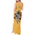Custom Rugby Southern Hemisphere Tank Maxi Dress Argentina AUNZ South Africa Mascot Gold - Wonder Print Shop