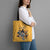 Custom Rugby Southern Hemisphere Tote Bag Argentina AUNZ South Africa Mascot Gold - Wonder Print Shop