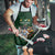 Custom Rugby Southern Hemisphere Apron Argentina AUNZ South Africa Mascot Green - Wonder Print Shop