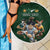 Custom Rugby Southern Hemisphere Beach Blanket Argentina AUNZ South Africa Mascot Green - Wonder Print Shop
