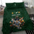 Custom Rugby Southern Hemisphere Bedding Set Argentina AUNZ South Africa Mascot Green - Wonder Print Shop