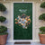 Custom Rugby Southern Hemisphere Door Cover Argentina AUNZ South Africa Mascot Green - Wonder Print Shop