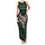 Custom Rugby Southern Hemisphere Family Matching Tank Maxi Dress and Hawaiian Shirt Argentina AUNZ South Africa Mascot Green - Wonder Print Shop