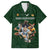 Custom Rugby Southern Hemisphere Hawaiian Shirt Argentina AUNZ South Africa Mascot Green - Wonder Print Shop