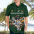 Custom Rugby Southern Hemisphere Hawaiian Shirt Argentina AUNZ South Africa Mascot Green - Wonder Print Shop