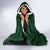 Custom Rugby Southern Hemisphere Hooded Blanket Argentina AUNZ South Africa Mascot Green - Wonder Print Shop