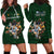 Custom Rugby Southern Hemisphere Hoodie Dress Argentina AUNZ South Africa Mascot Green - Wonder Print Shop