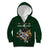 Custom Rugby Southern Hemisphere Kid Hoodie Argentina AUNZ South Africa Mascot Green - Wonder Print Shop