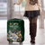 Custom Rugby Southern Hemisphere Luggage Cover Argentina AUNZ South Africa Mascot Green - Wonder Print Shop