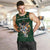 Custom Rugby Southern Hemisphere Men Tank Top Argentina AUNZ South Africa Mascot Green - Wonder Print Shop