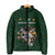 Custom Rugby Southern Hemisphere Padded Jacket Argentina AUNZ South Africa Mascot Green - Wonder Print Shop