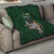 Custom Rugby Southern Hemisphere Quilt Argentina AUNZ South Africa Mascot Green - Wonder Print Shop