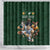 Custom Rugby Southern Hemisphere Shower Curtain Argentina AUNZ South Africa Mascot Green - Wonder Print Shop