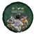 Custom Rugby Southern Hemisphere Spare Tire Cover Argentina AUNZ South Africa Mascot Green - Wonder Print Shop