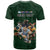 Custom Rugby Southern Hemisphere T Shirt Argentina AUNZ South Africa Mascot Green - Wonder Print Shop