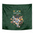 Custom Rugby Southern Hemisphere Tapestry Argentina AUNZ South Africa Mascot Green - Wonder Print Shop