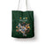 Custom Rugby Southern Hemisphere Tote Bag Argentina AUNZ South Africa Mascot Green - Wonder Print Shop