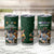 Custom Rugby Southern Hemisphere Tumbler Cup Argentina AUNZ South Africa Mascot Green - Wonder Print Shop