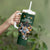 Custom Rugby Southern Hemisphere Tumbler With Handle Argentina AUNZ South Africa Mascot Green - Wonder Print Shop