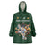 Custom Rugby Southern Hemisphere Wearable Blanket Hoodie Argentina AUNZ South Africa Mascot Green - Wonder Print Shop